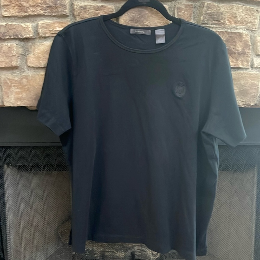 Liz Claiborne black short sleeve t-shirt. Size 1X